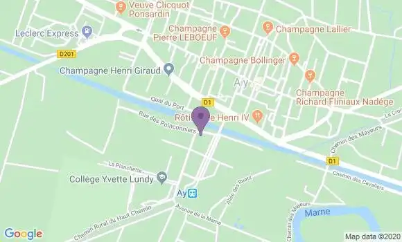 Localisation Virginie Truchon Bartes