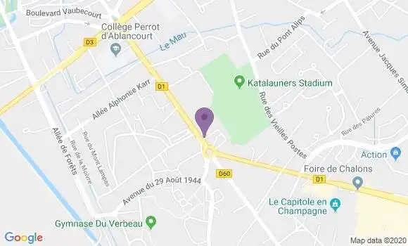 Localisation Jean Louis Pietrement