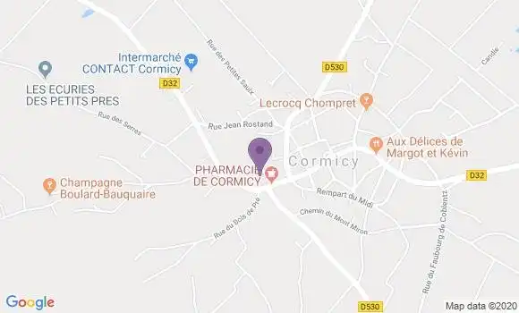 Localisation Adeline Houde