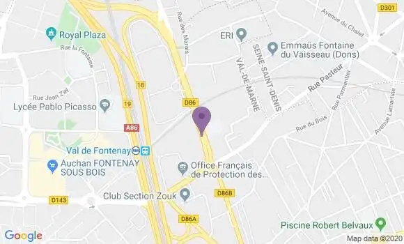 Localisation Marion Fages