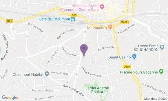Localisation Marie Christine Lanquetin