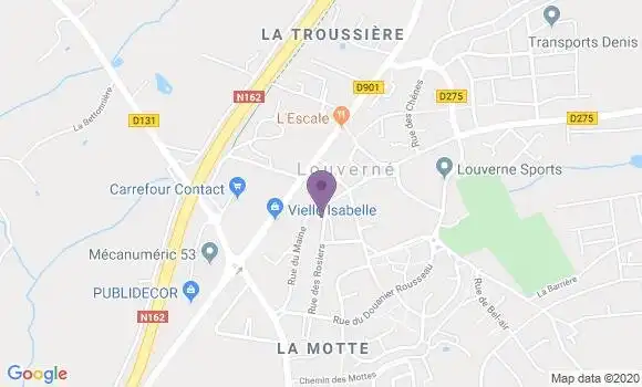 Localisation Noémie Helbert Delamarre