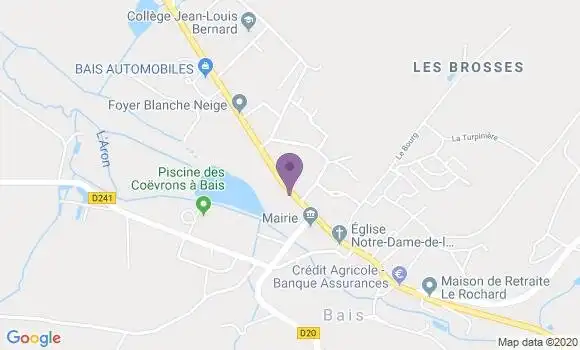 Localisation Tiphanie Albin