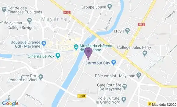 Localisation Florian Decerf