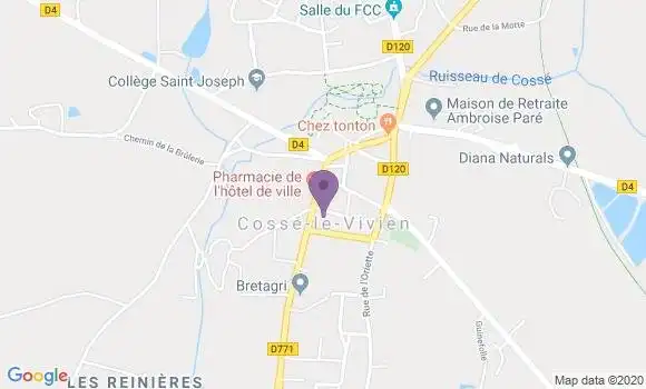 Localisation Clémence Tiriau