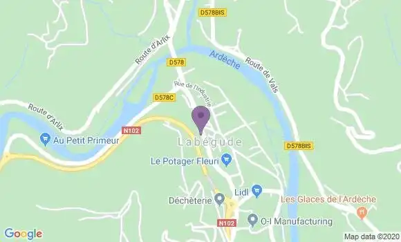 Localisation Virginie Wauquier Gonthier