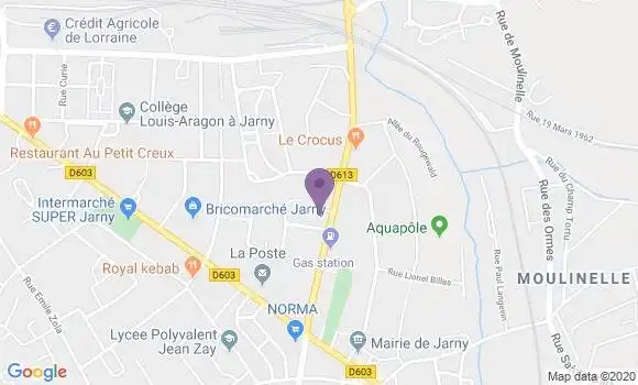 Localisation Caroline Gascht