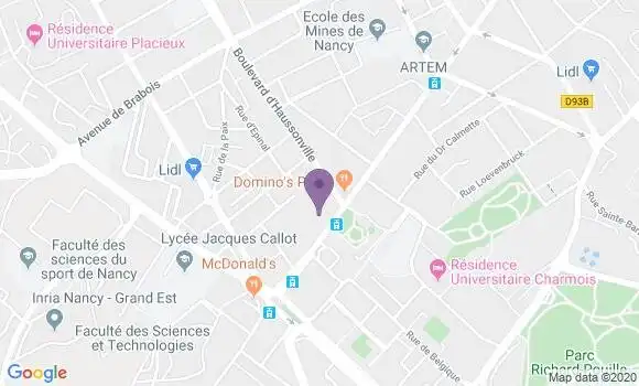 Localisation Harry Demar