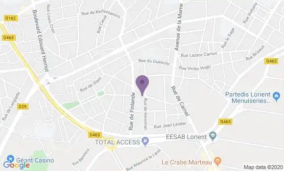 Localisation Brigitte Lemaire