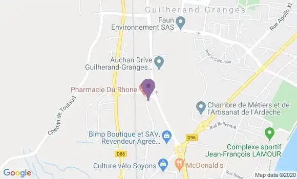 Localisation Alexandre Blanc