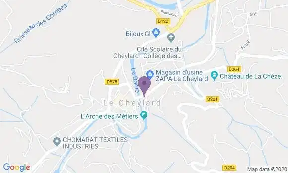 Localisation Sandra Blanc