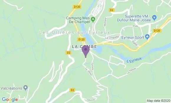 Localisation Tiphaine Borne