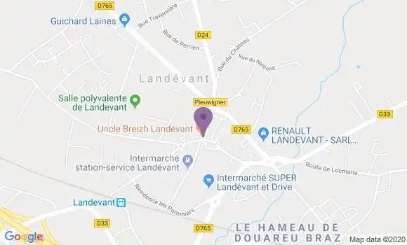 Localisation Anna Le Goulven Renouard