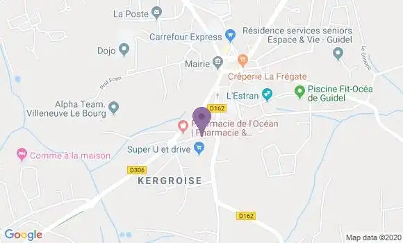 Localisation Lydie Le Teuff Le Chenadec