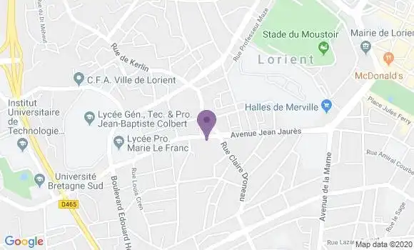 Localisation Vincent Le Bayon