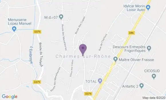 Localisation Erika Julien