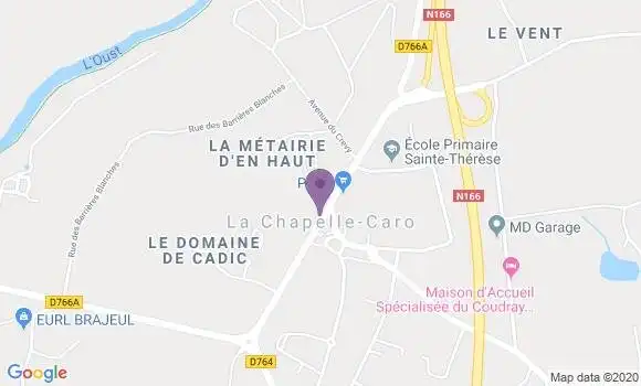 Localisation Jeanne Le Brun