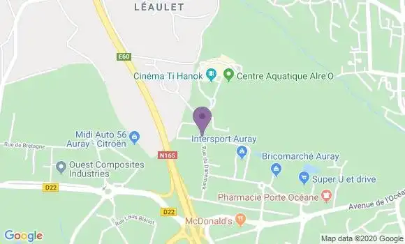 Localisation Tiphaine Coriton