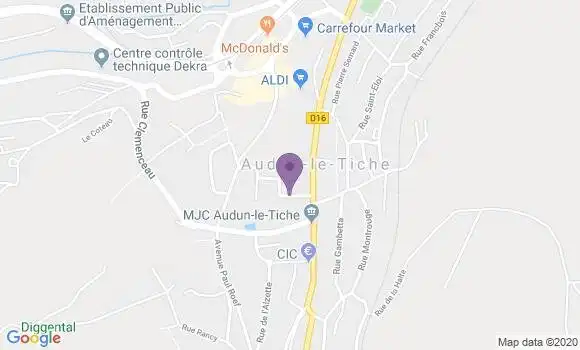 Localisation Pascal Brandquien