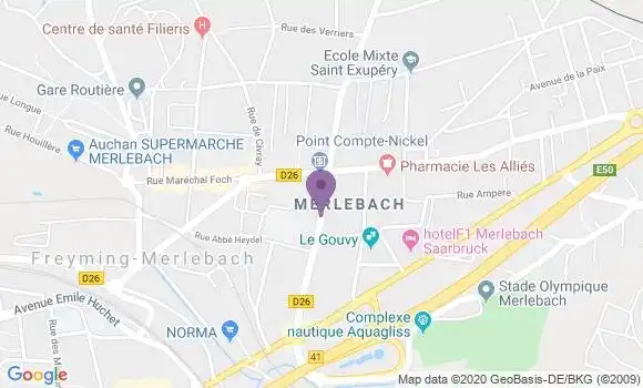 Localisation Sandy Palka