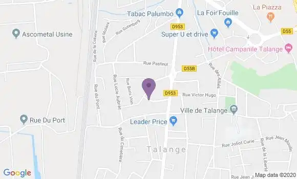 Localisation Nicolas Paul