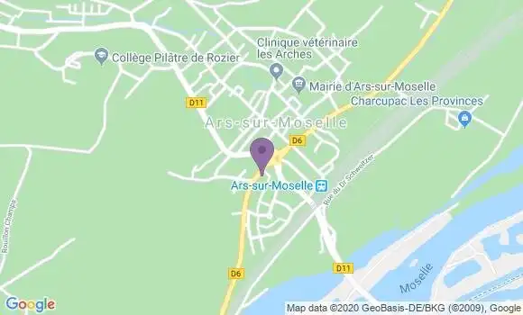Localisation Pauline Martin