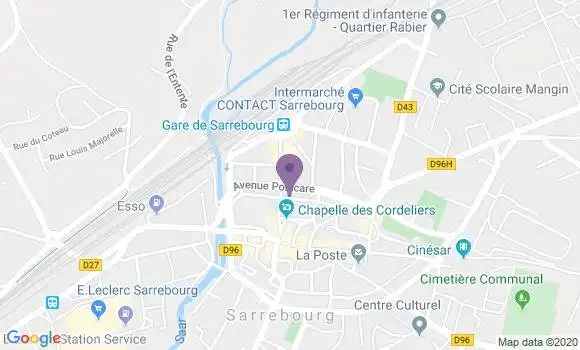 Localisation Christelle Lagaise
