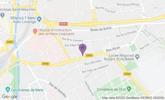Localisation Marie Chapon