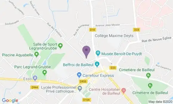 Localisation Emilie Bastien