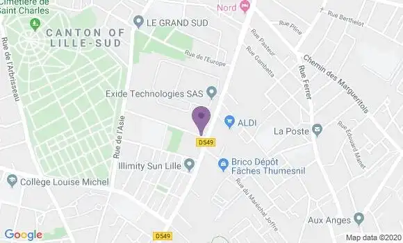 Localisation Eric Beauval