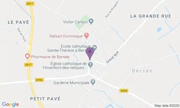 Localisation Emilie Wambre