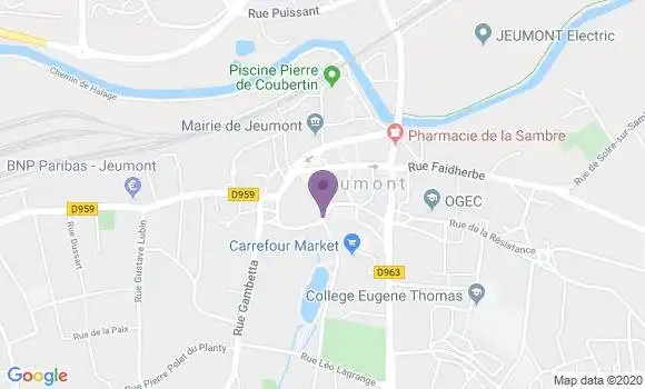 Localisation Brigitte Watré
