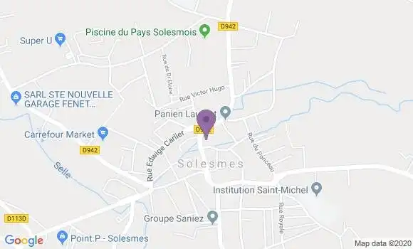 Localisation Delphine Tiesse
