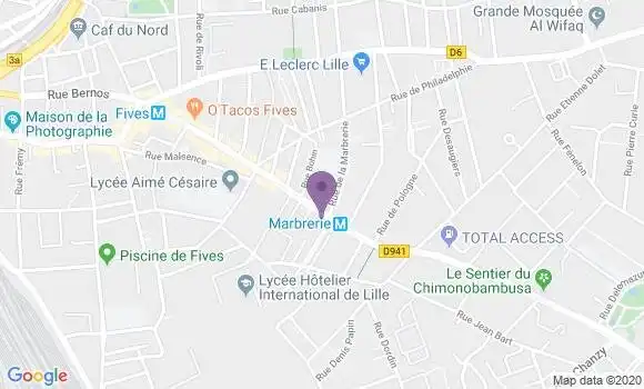 Localisation Ghislain Tyberghien