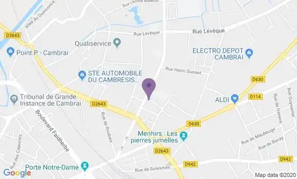 Localisation Carine Tetar