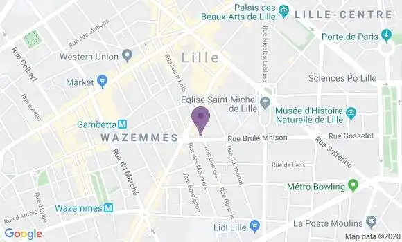 Localisation Isabelle Rousseau