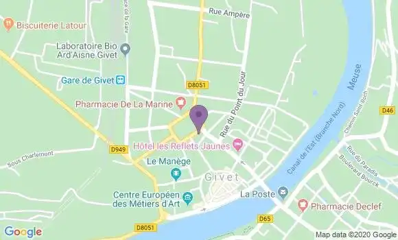 Localisation Maxime Meziere