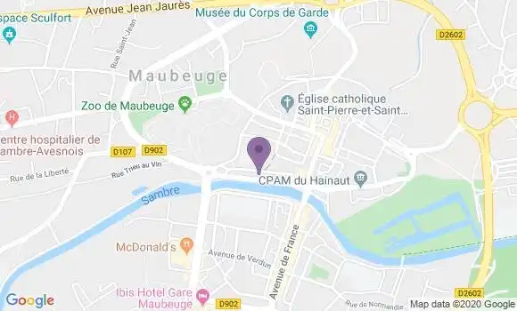 Localisation Delphine Messias
