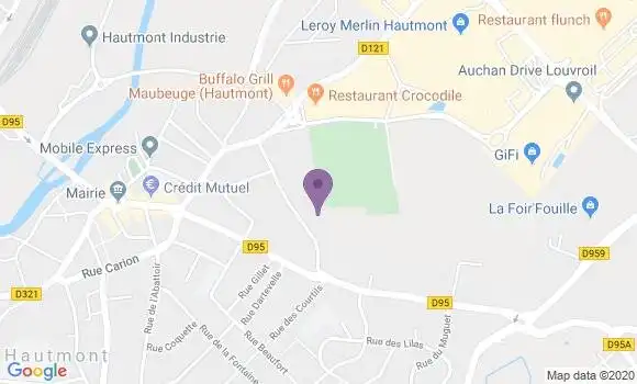 Localisation Béatrice Montaigu