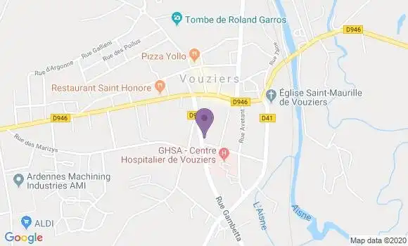 Localisation Fabienne Quentin