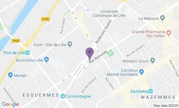 Localisation Hugues Lesay