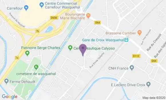 Localisation Antoine Lemaire