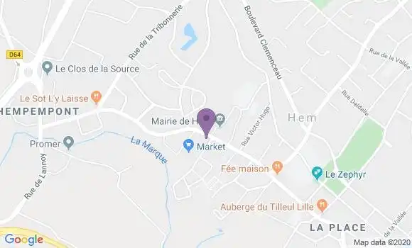 Localisation Margaux La Delfa