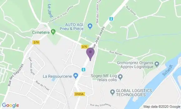 Localisation Guillaume Laloyer