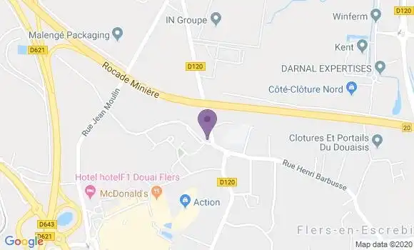 Localisation Coralie Hermant