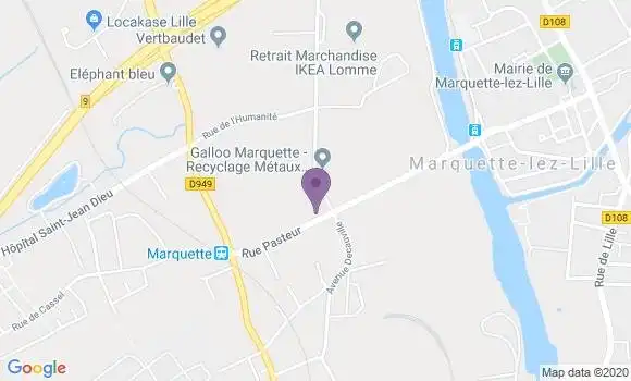 Localisation Adéline Hochart