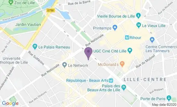 Localisation Sarah Fouant