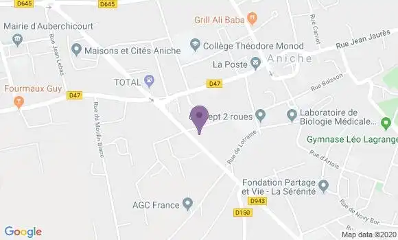 Localisation Annick Dupuis