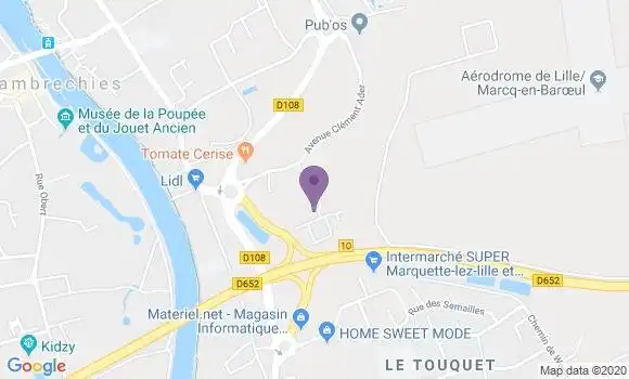 Localisation Perrine Diers