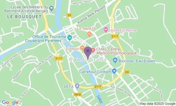 Localisation Audrey Guillot